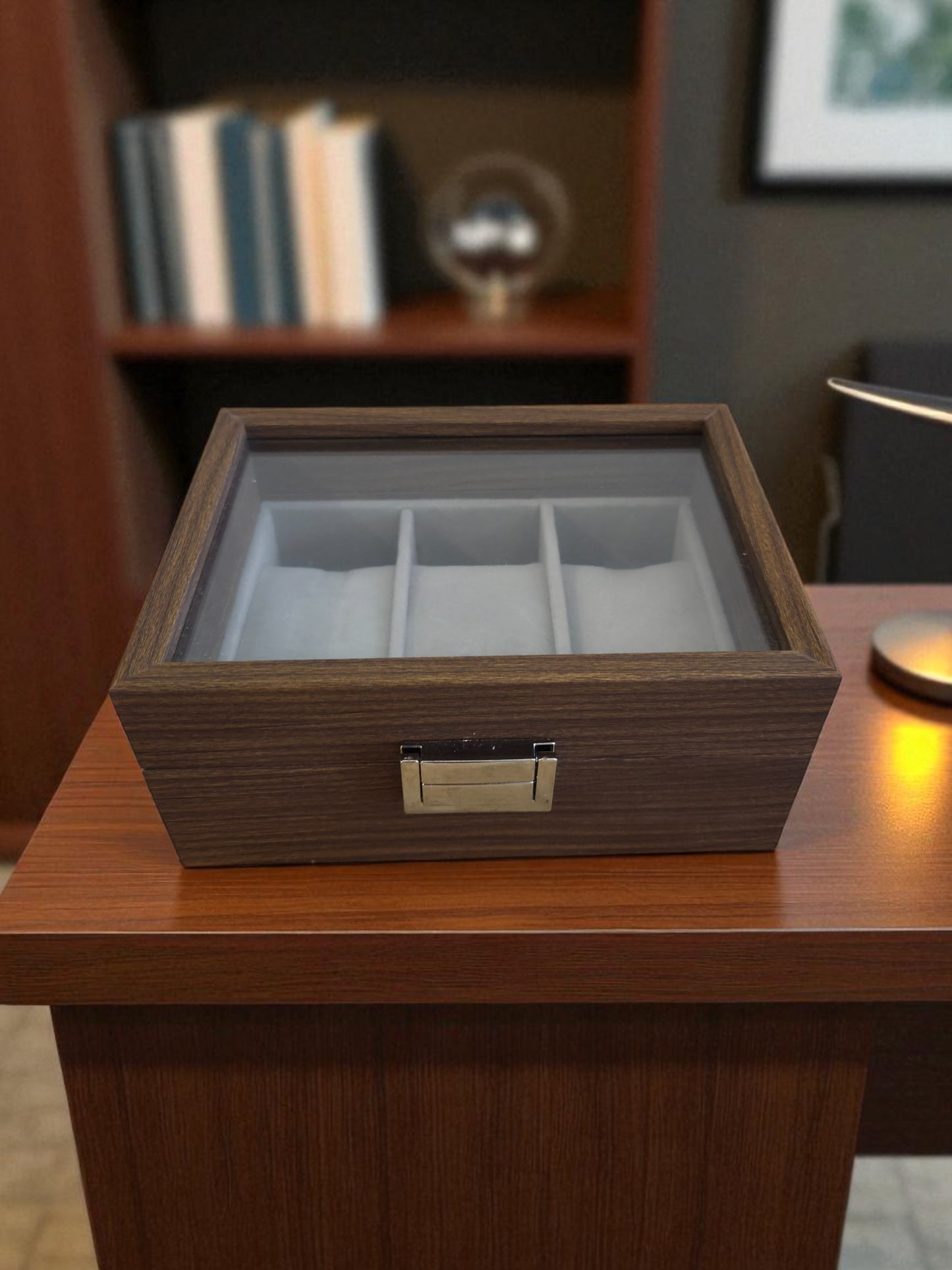 Coffret 3 montres – Bois noble & velours